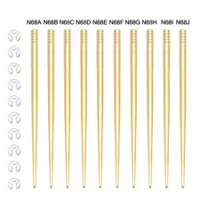 Motorcycle Carburetor Needle Jets 10pcs Carb N427-68-N68 Oil Needle Jet Kit