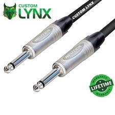 Neutrik Jack to Jack Speaker Cable. Passive Speaker Head to Cab. Low Resistance