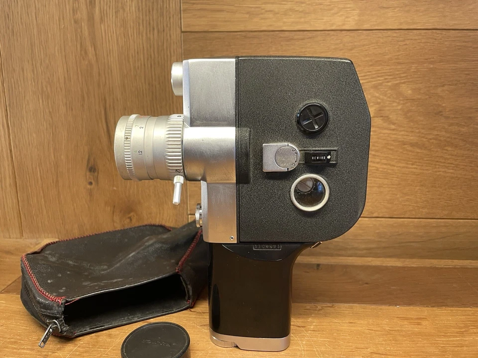 *Funcionando: LEER: Casi Como Nueva* Cámara de Película Fujica Única 8 P300 de Japón Foto 4 de 4