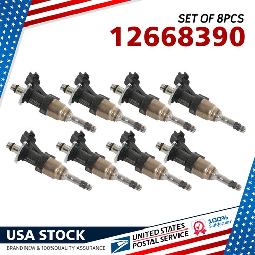 Set Of 8 BRAND NEW Fuel Injectors For GM Trucks 5.3L 2014-17 - Foto 9