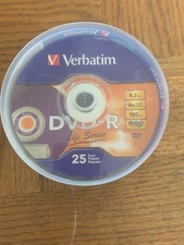 Verbatim DVD-R 120 Minutes CD 25 Pack