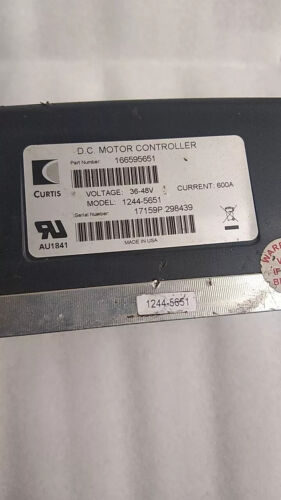 SepEx 1244-5651 CURTIS D.C MOTOR CONTROLLER# fast shipping - Picture 3 of 7