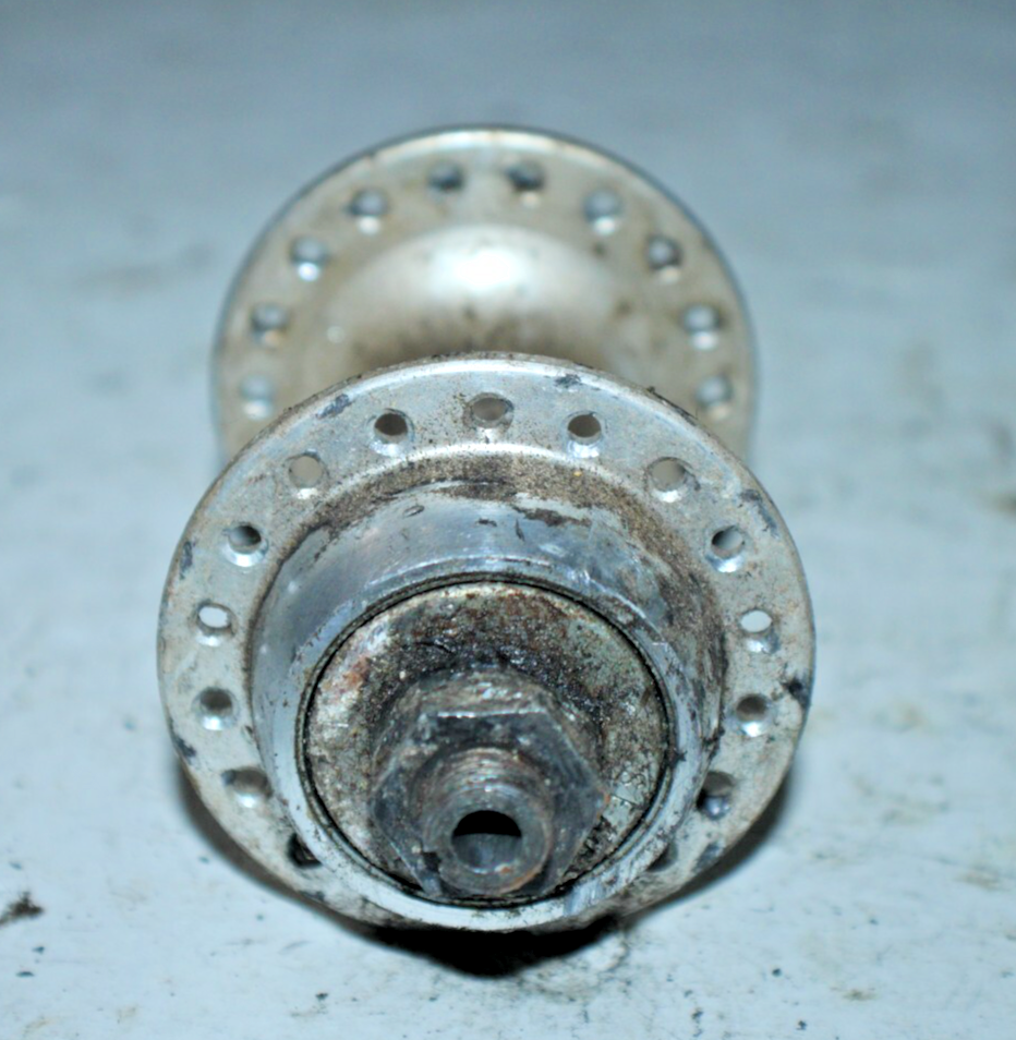 Vintage Maillard Rear Road Bike Hub Freewheel Silver 125mm 36H