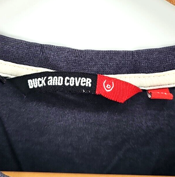 ALTRA T shirt uomo Duck and Cover maglia manica corta estiva taglia M 100% cotone