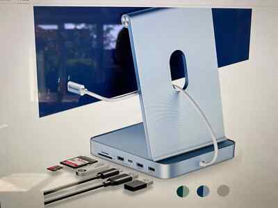 Gelb - USB-C Multifunktionsdock - für iMac 24'' - benötigt eine M.2 NVME SSD 10Gbps