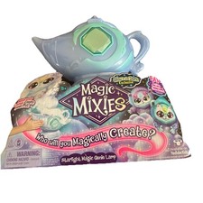 Magic Mixies Magic Genie Lamp Rainbow Exclusive with Interactive Plush Toy
