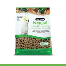 Premium Natural Bird Food Pellets Large Parrot Cockatoo Macaw Diet 3lb Bag