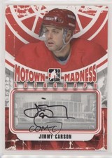 2012-13 ITG Motown Madness Auto Jimmy Carson #A-JC Auto 7ez