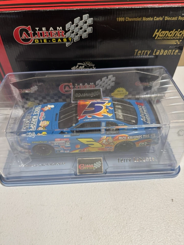 Terry Labonte #5 Kellogg’s Rice Krispies Treats Team Caliber 1999 1/24 压铸 — 第 2/4 张图片