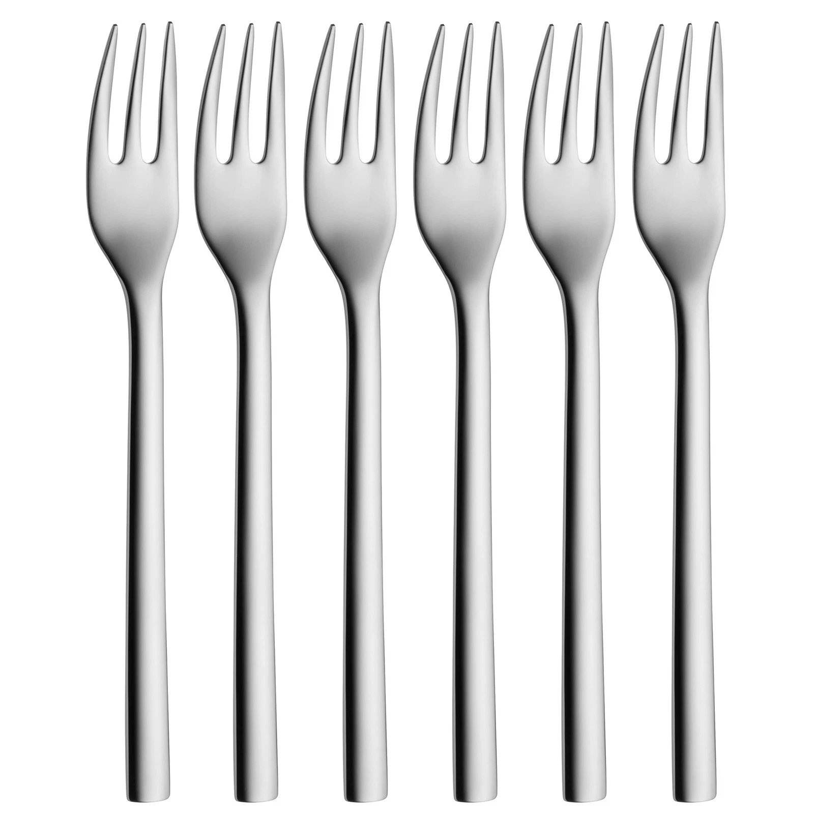 WMF Pastry Fork-Set 6 Items New Cromargan Stainless Steel 18/10 Brushed Modern
Opens in a new window