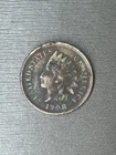 1908 Indian Head Cent Very Fine++ Condition Nice Details Exact Coin Imaged #E73
