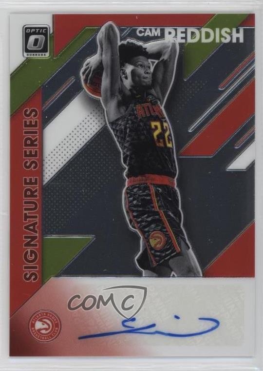 2019-20 Panini Donruss Optic Signature Series Cam Reddish #SS-CRD Auto 18yu