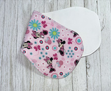 Burp Cloth Handmade Minnie Mouse Print 100 Cotton Thick Absorbant 3 Layer Gift