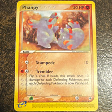 Phanpy Ruby & Sapphire #62/109 Regular Basic Common 2003 Vintage NM