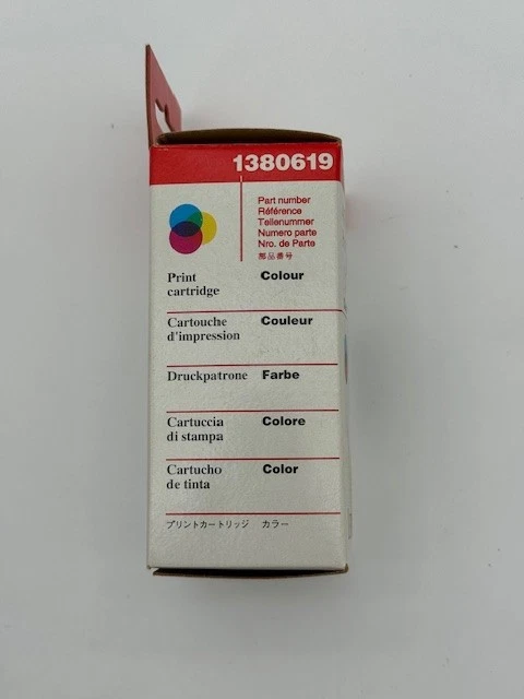 Genuine Lexmark 4076 Color Inkjet Cartridge 1380619 NEW SEALED - Image 4 of 4