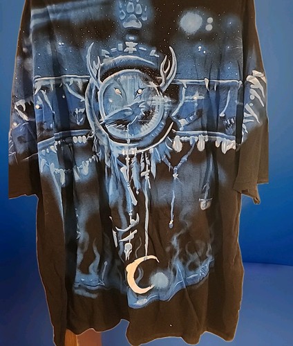 Camiseta de Colección 2001 Gildan Great Wolf Lodge Wolf Estampado Completo Talla 3XL - Imagen 15 de 15