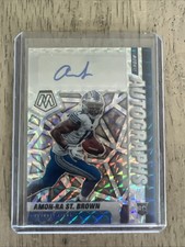 2021 Panini Mosaic Amon-Ra St. Brown #RA-28 for sale | eBay