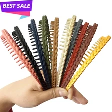 Comb Braided Headband with Teeth Style Hoop Band Comb Sports Hairband Men Women