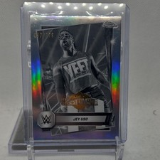 JEY USO 2026 Topps Chrome WWE WrestleMania Buyback Stamp Sepia Refractor /175