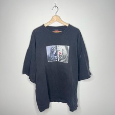 Camicia Vintage Allen Iverson Philadelphia 76ers Uomo Grande Nera NBA Basket I