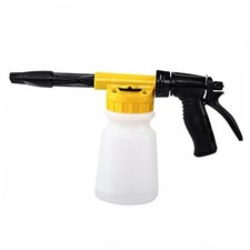 Foam Cannon for Garden Hose Adjustment Ratio Dial Foam Gun,Car Wash Soap Yellow