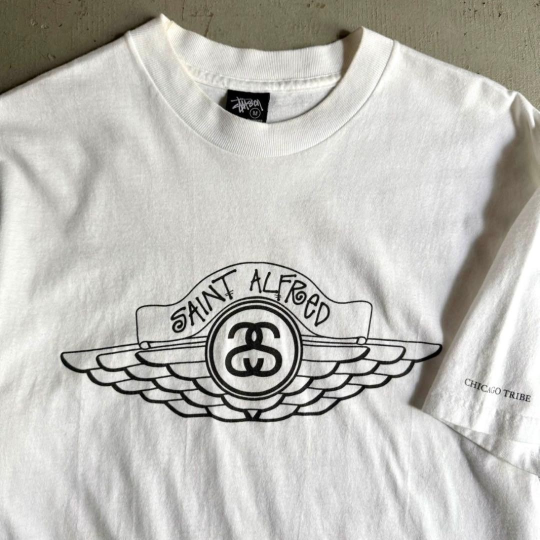 k*o様 00s old stussy tシャツ 00s old stussy 襤褸tシャツ フェード スミクロ - メルカリ