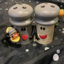 1999 Fisher Price Blues Clues Nick Jr Talking Mr. Salt and Mrs. Pepper Works