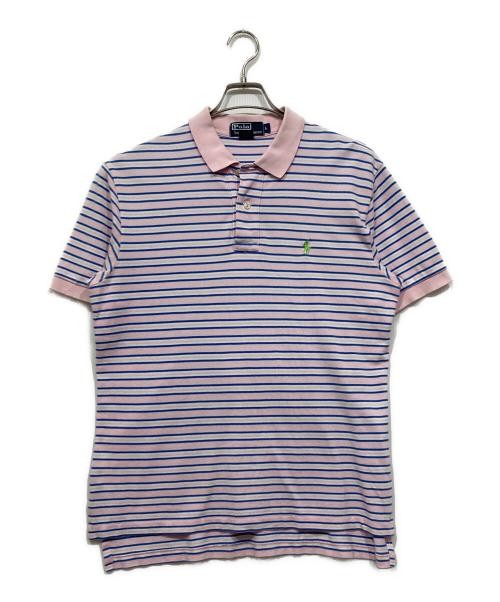 Ralph Lauren Pink Polo Shirt Classic Cotton Casual Style  