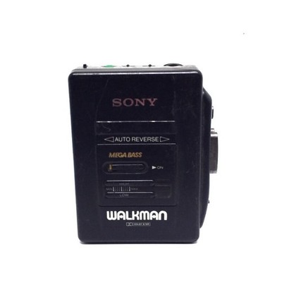 Sony Walkman Stereo Cassette Tape Player - Auto Reverse Bass (WM