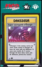 Pokémon Card Super Energy Save 89/111 Edition 1 Rare Neo Genesis FR 3