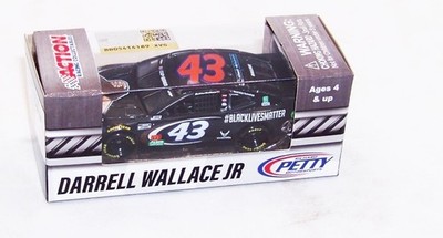 1:64 ACTION 2020 #43 #BLACKLIVESMATTER PETTY DARRELL BUBBA WALLACE JR NIB