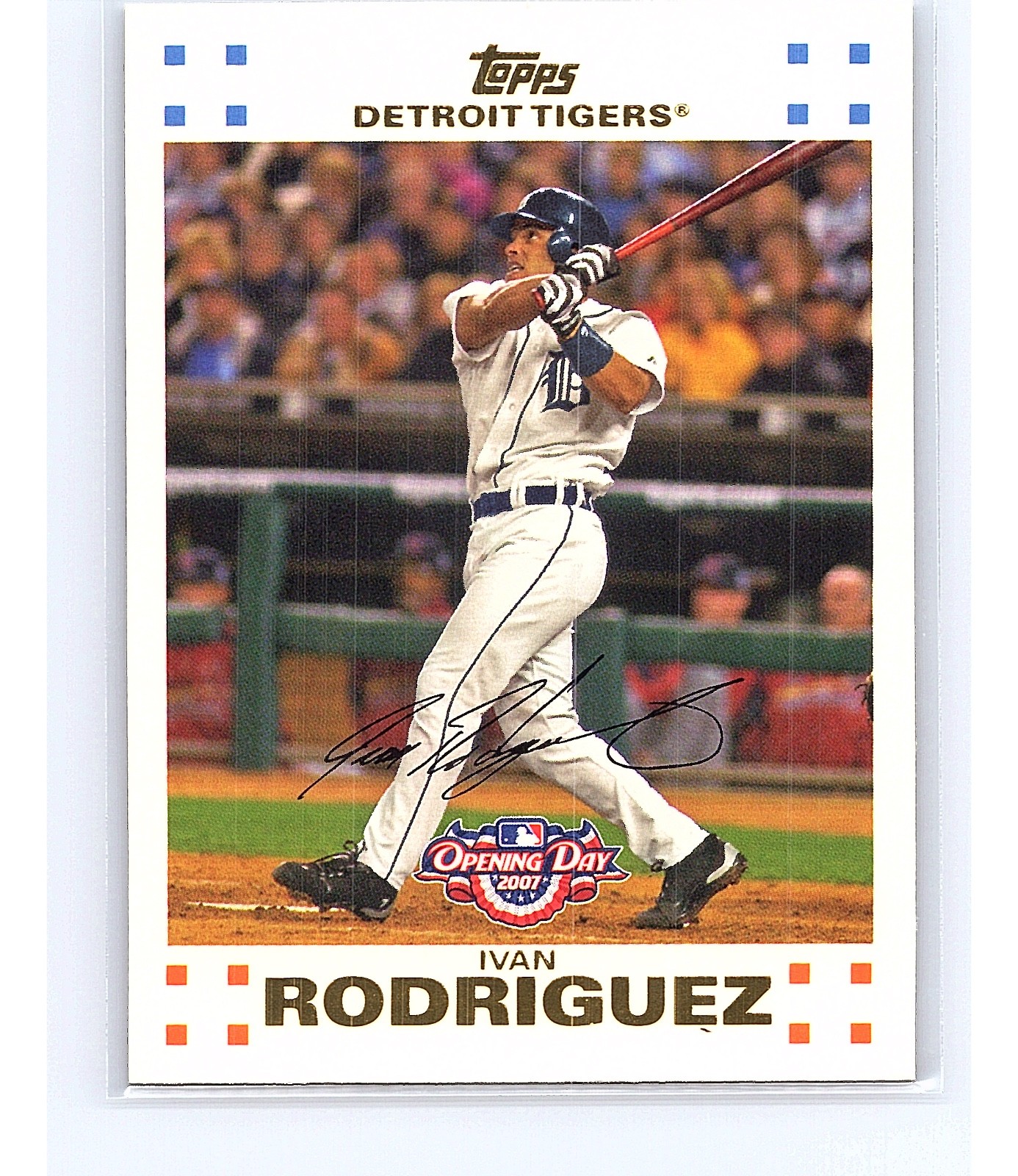 2007 Topps Opening Day Ivan Rodriguez #198