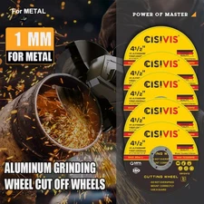 10/50PCS Cisivis Angle Grinder Cutting Disc Cut Off Wheels 4-1/2"