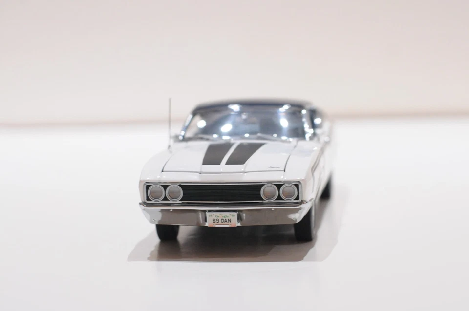 GMP 1969 MERCURY CYCLONE WHITE SCALE 1:24 DIECAST LIMITED 364/3450 NO BOX - Image 2 of 4