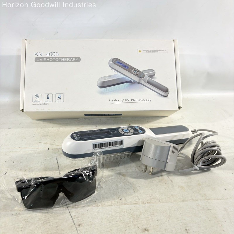 Kernel UV Phototherapy KN-4003 Wand & Glasses IOB (Powers On & Tested)