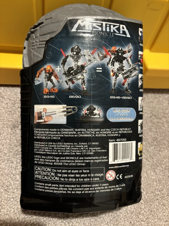 Lego Bionicle NEW 8690 Toa Onua Toa Nuva Mistika 2008 FREE SHIPPING - Image 2 of 3