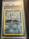 Wizards of the Coast 2000 Team Rocket Dark Blastoise Holo 1st Ed PSA 8 3/82 EN