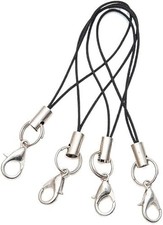 20Pcs Lobster Clasp Cords Lanyard, Lanyard Strap, Nylon Wrist Coiled Strap