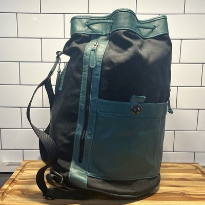 coach 692 backpack olympics london Vintage Coach 1996 Atlanta Olympic Games Hunter Green Leather Backpack # 692