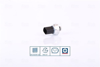 Nissens 301009 Druckschalter, Klimaanlage vorne für MINI ROLLS-ROYCE
