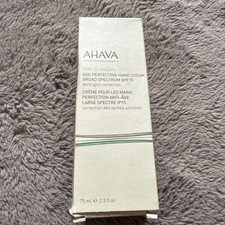 Image of New Ahava Dead Sea Minerals Time to Smooth Age Perfecting Hand Cream SPF 15 75ml