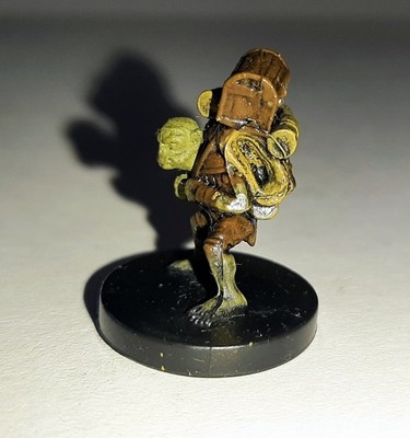  GOBLIN DELVER  21 U FIGUR  DANGEROUS DELVES DDM1 2009 D&D MINIATURES PATHFINDER