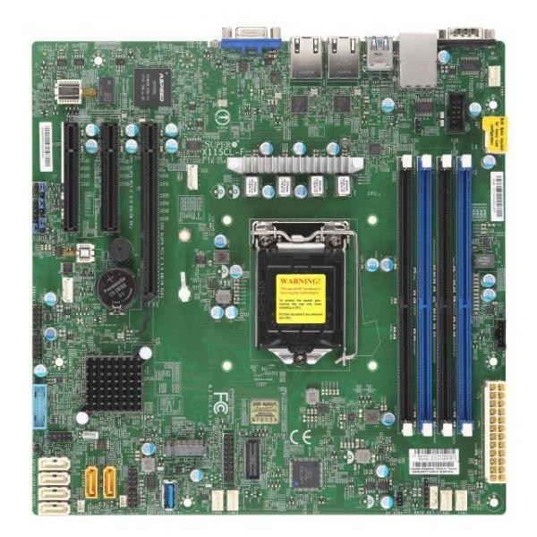 4055222 Supermicro Supermicro X11SCL-F Intel C242 LGA 1151 (Presa H4) micro ATX
