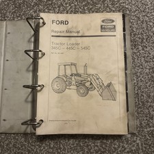 New Holland 345c 445c 545c Tractor & Loader Service Repair Manual