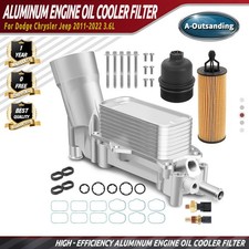 Engine Oil Cooler Filter Housing Assembly For Dodge Jeep Chrysler 2011-2022 3.6L