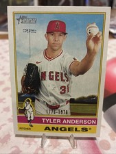 2025 Topps Heritage - High Number SP Tyler Anderson #459 Bicentennial /200