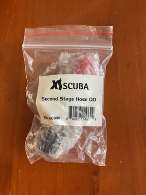 XS Scuba 2nd Second Stage Hose Quick Disconnect QD AC990