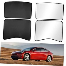 2021 Tesla Model 3 Accessories Glass Roof Sunshade Sunroof Rear 2021 version