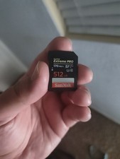 SanDisk Extreme PRO 512GB - Karta pamięci SDXC - W idealnym stanie. Rzadko używany . SD
