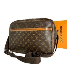 Louis Vuitton Shoulder Bag Reporter GM M45252 Monogram Brown Tea Louis Vuitton C